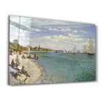 Claude Monet Sainte-Adresse’de Regatta | Cam Tablo